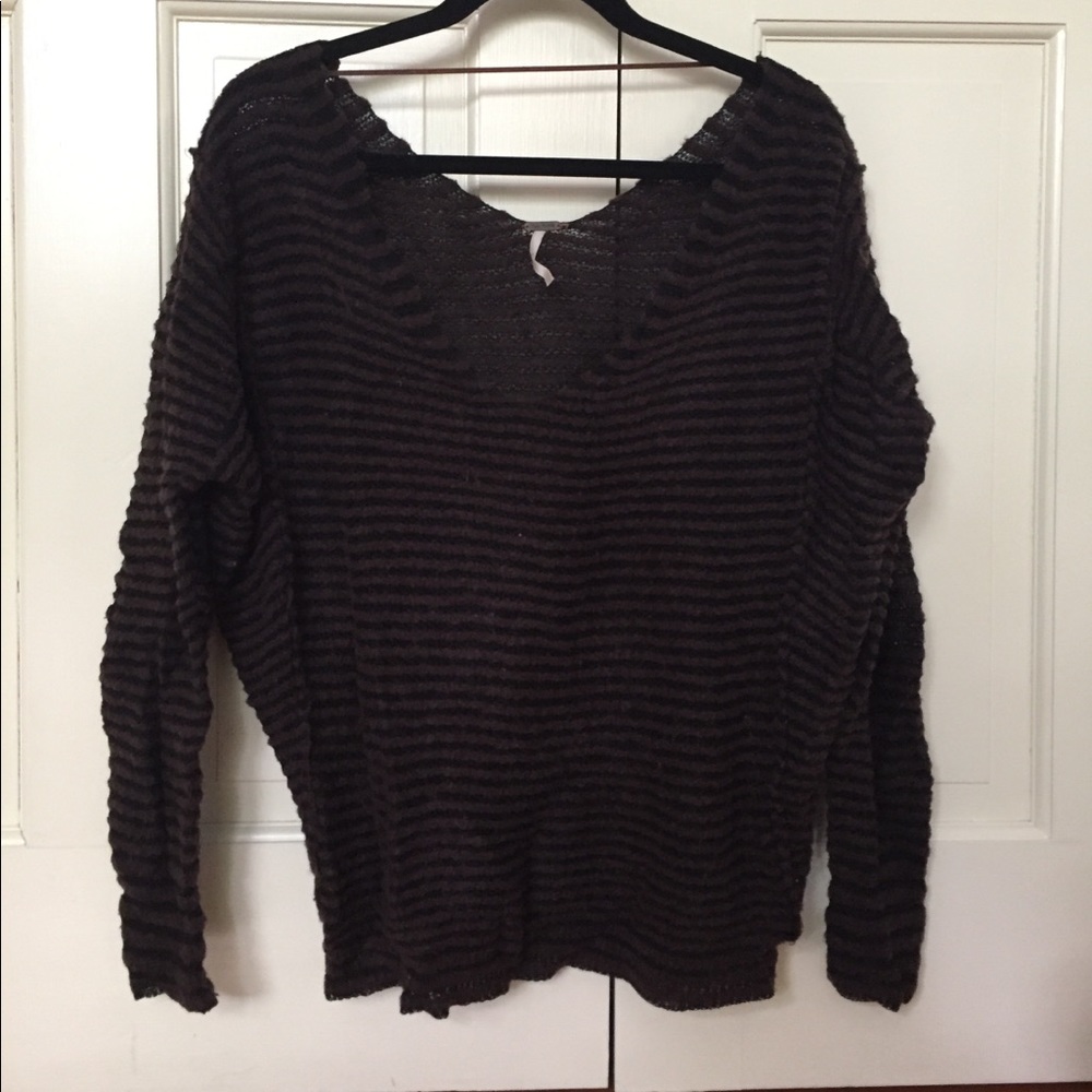 Free People Striped Sweater
